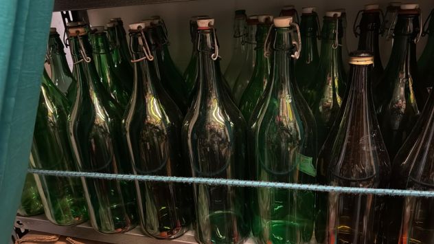 100 bottiglioni in vetro da 2 litri – con tappo meccanico - Foto 5