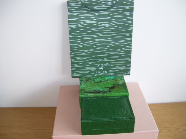 Scatola Gift Box Orologio Rolex nuova verde - Foto 2