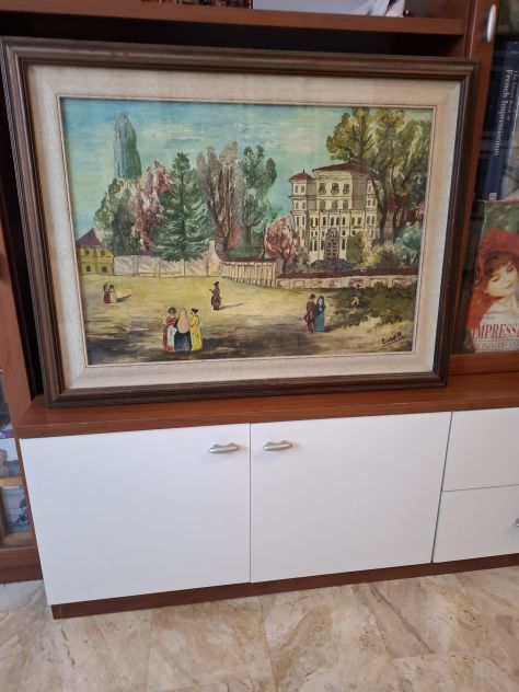 vendo quadri in olio su tela con conice e vetro mia produzione