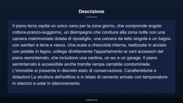 Immobile in asta di 137 m² con più di 5 locali e box auto in vendita a Pesaro - Foto 13