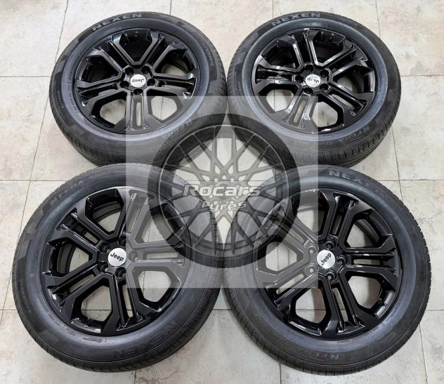 Cerchi 18 neri e pneumatici Jeep Renegade Compass - Foto 2