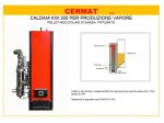 Caldaia kw.300 per riscaldamento o produzione vapore pellet, nocciolino ....