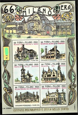 66^ FIERA DI MILANO 1988 + 6 CARTOLINE - Foto 2