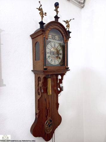 176300 Antico orologio a pendolo olandese H=140 cm. - Foto 2