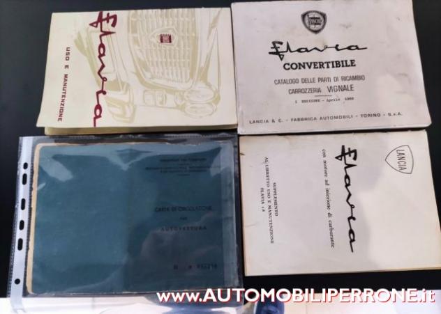 LANCIA Flavia Convertibile Vignale - TARGA ORO rif. 18899532 - Foto 10