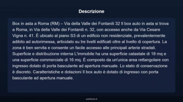 Immobile in asta di 16 m² in vendita a Roma - Foto 3