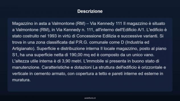 Immobile in asta di 190 m² in vendita a Valmontone - Foto 4