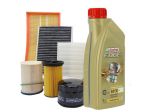 Kit Tagliando+Olio Motore Wix Ktw004+Cast5W30
