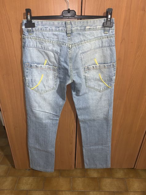 JEANS MESSI 2 VOLTE PERFETTI DA DONNA VINTAGE IN COTONE - Foto 10