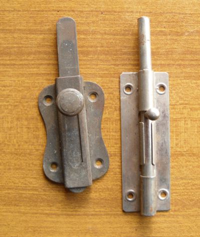 N° 2 CATENACCI IN FERRO DA FISSARE SU LEGNO O FERRO - - Foto 2