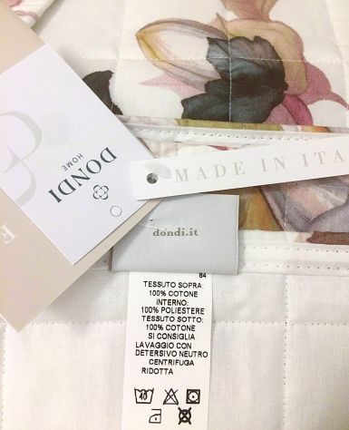 QUILT COPRILETTO TRAPUNTATO QUALITA' SUPERIORE MATRIMONIALE 100% COTONE - Foto 4
