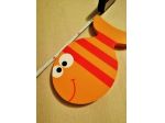 pesce in legno decorato