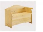 MOBILI RUSTICI Cassapanca con braccioli in pino (nuova) VERO AFFARE