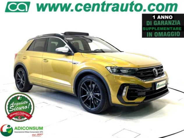VOLKSWAGEN T-Roc R 2.0 TSI DSG 4MOTION *TETTO* PELLE* *300CV * rif. 23896136