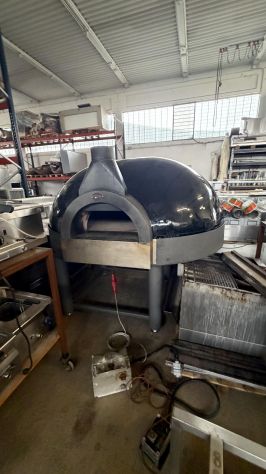 FORNO PIZZA ROTANTE LEGNA/GAS (PAVESI JOY 130) SEMINUOVO - Foto 2