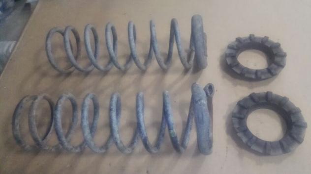 Coppia Molle Posteriori con Gommini Nissan Terrano II / 2 3 P.