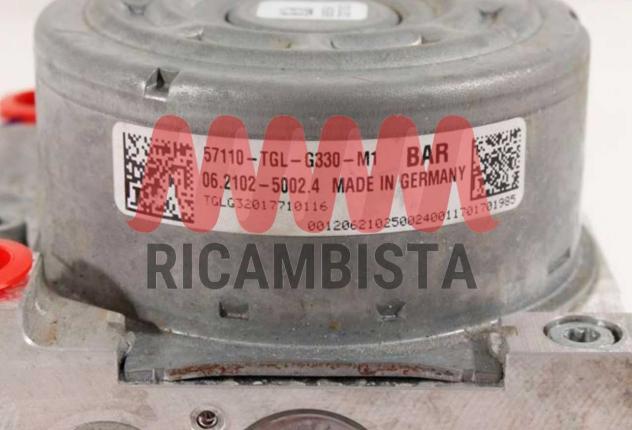 57110-TGL-G330-M1 Honda Civic 1.5 centralina ABS gruppo pompa ATE