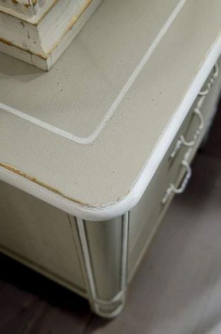 Camera da Letto in Legno Completa Composizione Notte Laccati 3 - Foto 3