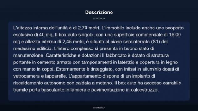 Immobile in asta di 81 m², box auto in vendita a Sassofeltrio - Foto 17
