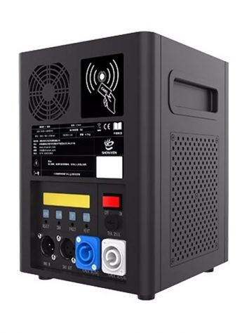 faretti a batteria, sparacoriandoli, sparkular , fumo basso e scritte laser - Foto 4