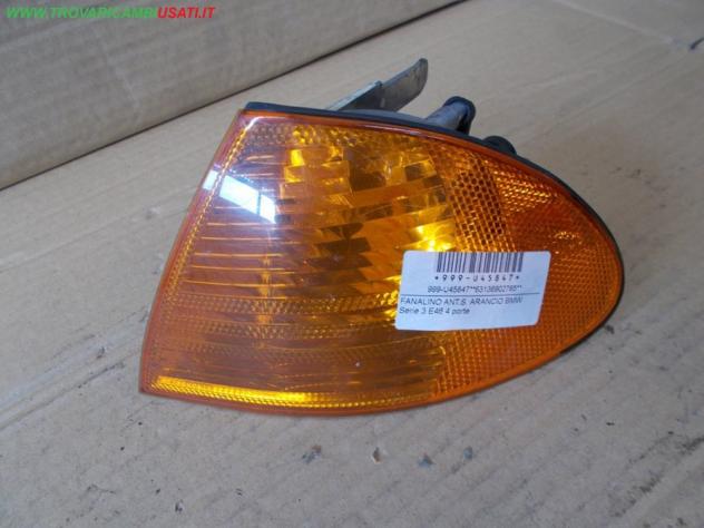 FANALINO ANT.S. ARANCIO BMW Serie 3 E46 4 porte  Parti elettriche  Fanaleria  Proiettori  Fanalino comple BMW - Serie 3 E46 4 porte - 01-02-1998 - 01-
