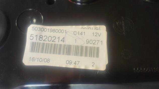 Quadro strumenti / strumentazione FIAT Bravo 1.6 Mjt SPORT 2008 - Foto 5