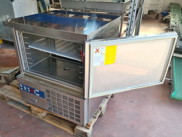 abbattitore inox 5 teglie usato - Foto 2