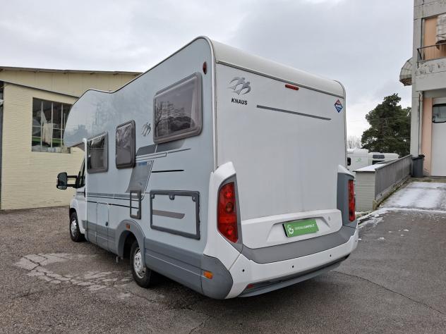 CAMPER KNAUS DUCATO MANSARDATO 6 POSTI SEMIDINETTE LETTO MATRIMONIALE GARAGE CLIMATIZZATORE FOTOVOLTAICO CAMPEGGIO USATI GENERALI 1421 - Foto 3