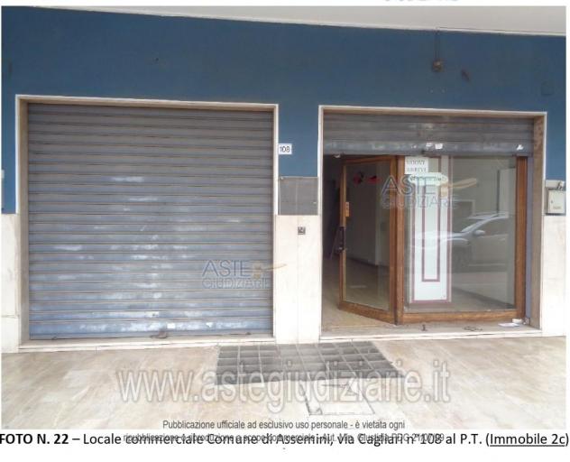 IMMOBILI-IMMOBILE COMMERCIALE-Via Cagliari, 108