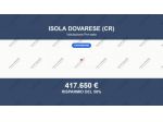 Immobile in asta di 5280 m² in vendita a Isola Dovarese