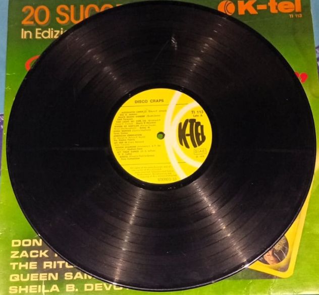 Vinile 33 giri Various Disco “Craps” - Foto 2