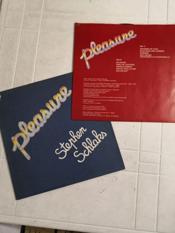 Disco Vinile Lp 33 giri di Stephen Schlaks - "Pleasure", originale del 1980.