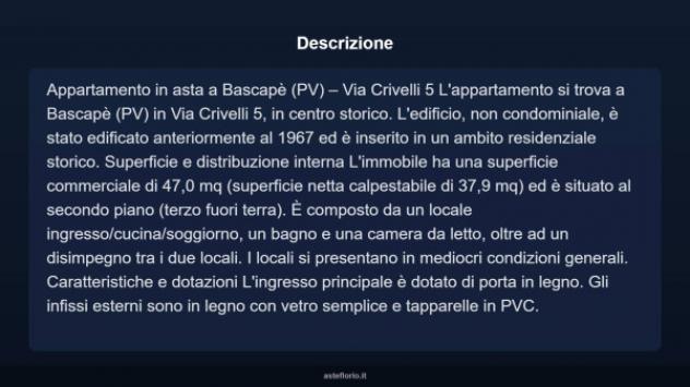Immobile in asta di 47 m² in vendita a Bascapè - Foto 7