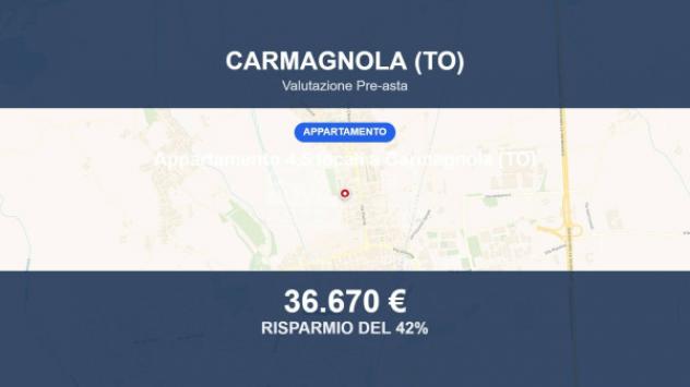 Immobile in asta di 97 m² in vendita a Carmagnola