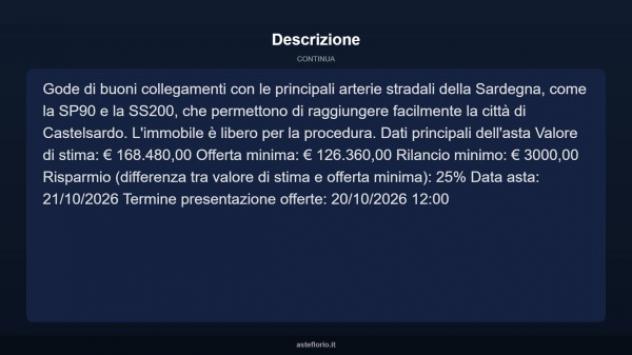 Immobile in asta di 62 m² in vendita a Castelsardo - Foto 15