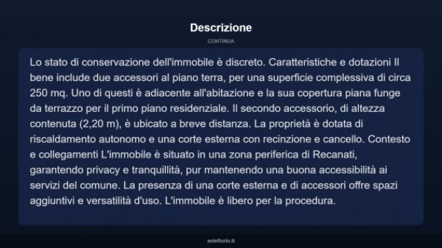 Immobile in asta di 1500 m² con più di 5 locali in vendita a Recanati - Foto 5