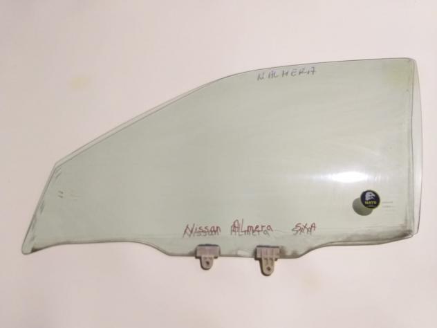 VETRO SCENDENTE ANTERIORE SINISTRO NISSAN Almera 2° Serie (0003)