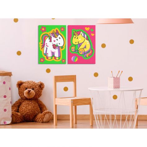 Quadro Fai Da Te Per Bambini N. 21 Arredalacasa Spedizione Gratis - Foto 2
