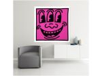 Quadro Pop Art dipinto a mano di Keith Haring