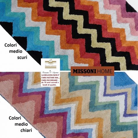 Tappeti Missoni cm. 160 x 70 , 100% cotone , multiuso , lavabili in lavatrice - Foto 6