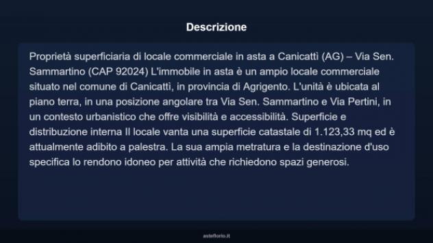 Immobile in asta di 1123 m² in vendita a Canicattì - Foto 3