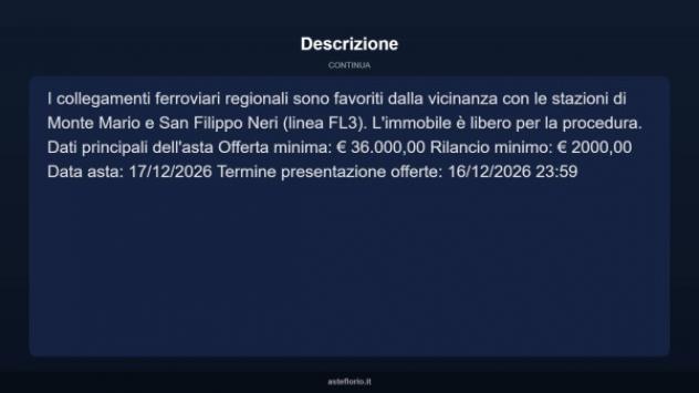 Immobile in asta di 50 m² in vendita a Roma - Foto 9