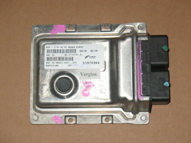 51975364 ECU CENREALINA FIAT 500 FPT 1.2 BENZINA 51975364 9gf.t6 hw003