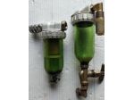 2 componenti di antico compressore meccanico