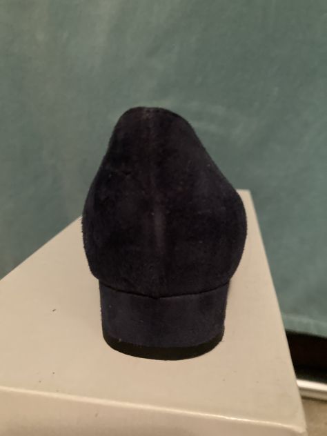 Calzature n 38,5 camoscio blu - Foto 7