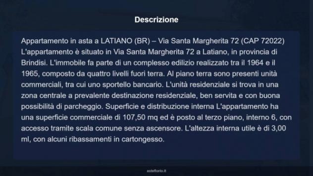 Immobile in asta di 107 m² in vendita a Latiano - Foto 16