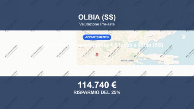 Immobile in asta di 111 m² in vendita a Olbia