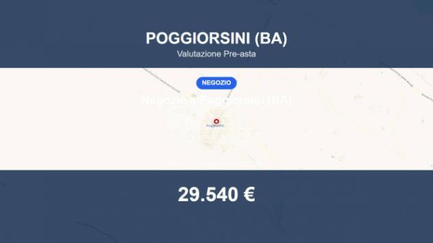 Immobile in asta di 206 m² in vendita a Poggiorsini