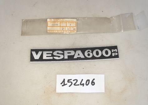 TARGHETTA 'VESPA 600 MP'