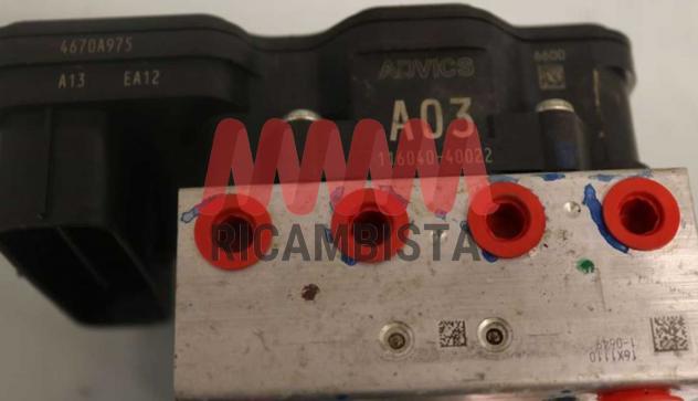 6000609765 Fiat Fullback 2.4 centralina ABS gruppo pompa Advics - Foto 3